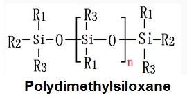 Công thức cấu trúc Polydimethylsiloxane
